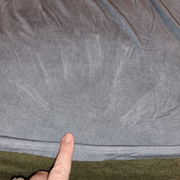 POL Racerback Knit Tank Top Womens Small S Blue Sweet And Simple Babydoll Boho - Picture 5 of 9